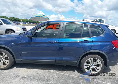 2016 BMW X3 xDrive28I z USA, uszkodzony, nr VIN 5UXWX9C5XG0D80025